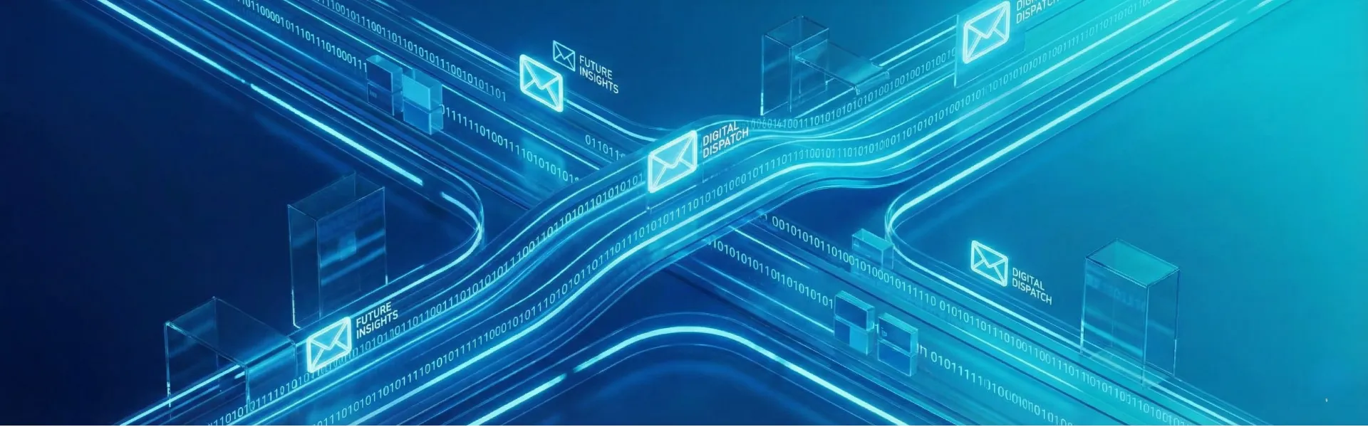 Abstract digital security concept art